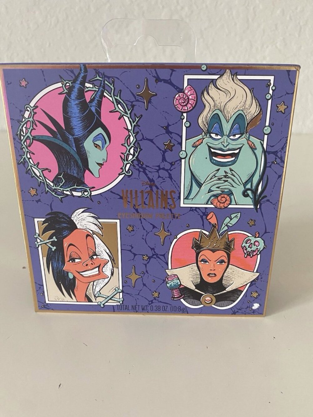 Taste Beauty Disney Villains Eyeshadow Palette Evil Queen 12 Shades Maleficent